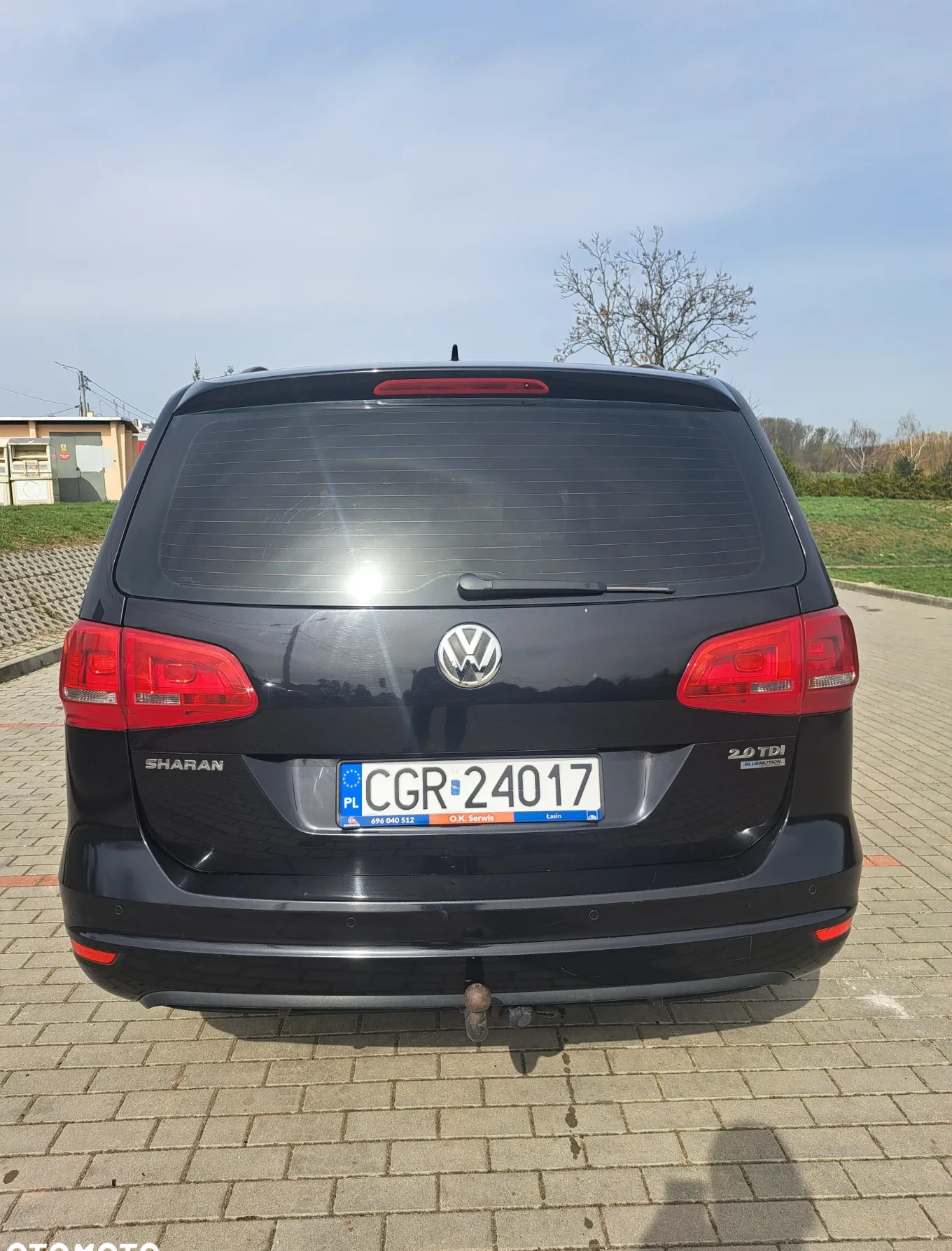 Volkswagen Sharan cena 41000 przebieg: 255000, rok produkcji 2012 z Łasin małe 326